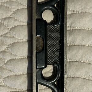 Antique VINTAGE L.S.S. Co STARRETT 12" CAST IRON LEVEL